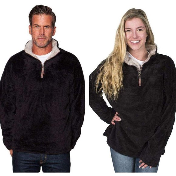 true grit double plush pullover
